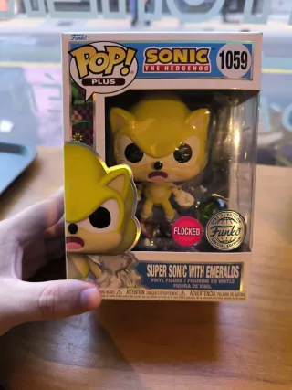 Funko Pop! Super Sonic con Esmeraldas 1059