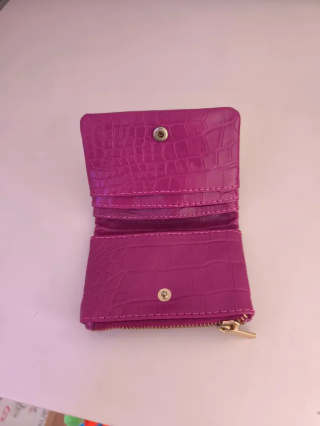 Cartera Sfera Piel Cocodrilo