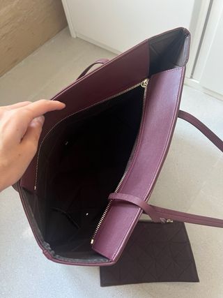 Bolso burdeos Purificación García