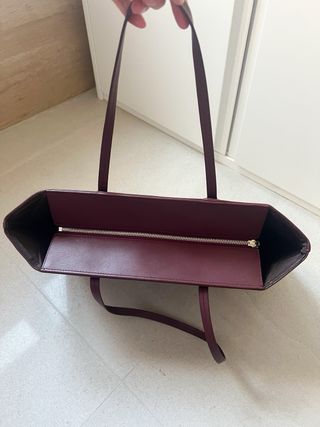 Bolso burdeos Purificación García