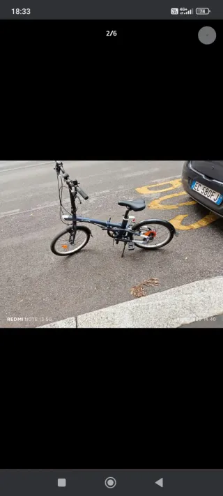 Bici pieghevole Decathlon Tilt 500