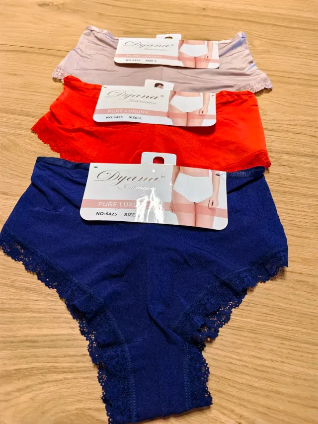 Lote 3 Braguitas Dyana Talla L Nuevas