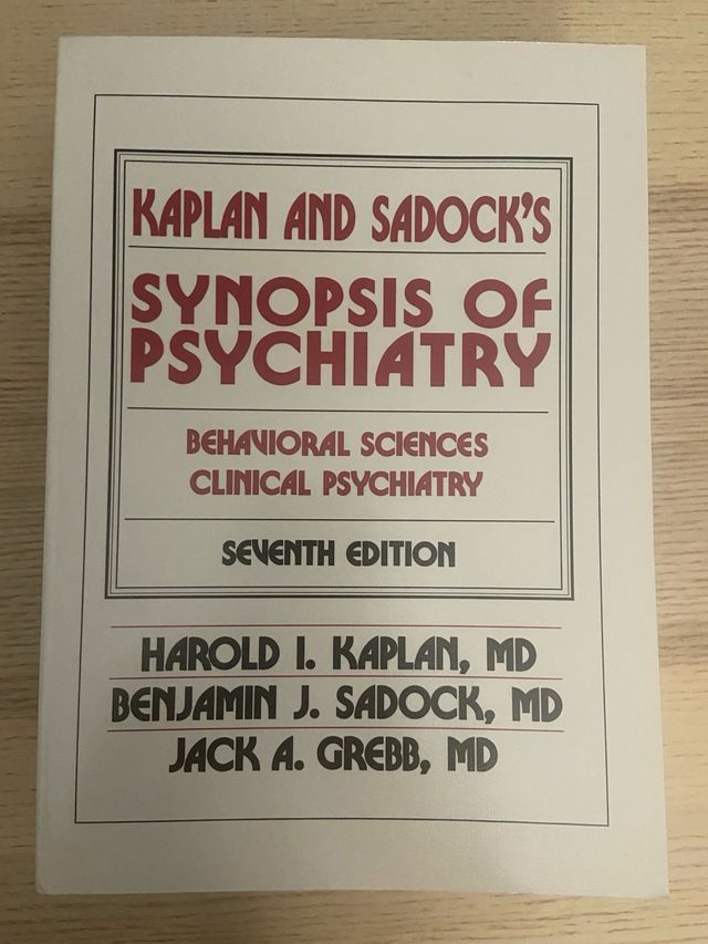 Kaplan and Sadock's Synopsis of Psychiatry: Beh...
