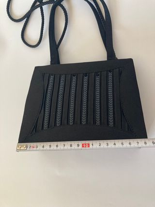 Bolso fiesta negro lentejuelas