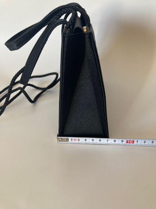 Bolso fiesta negro lentejuelas