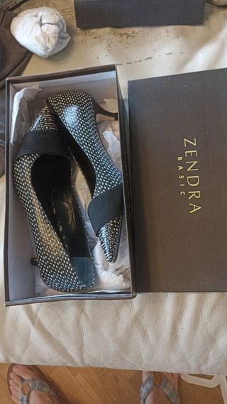 Zapatos de piel Zendra mujer