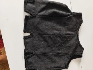 Chaleco Traje Regional Negro, de niña.