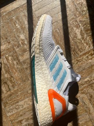 Adidas Ultraboost 20 - Blanco/Naranja