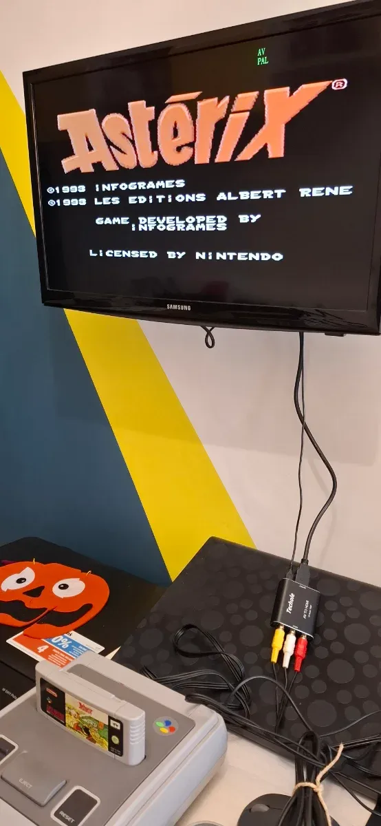 Videogioco Asterix Super Nintendo SNES