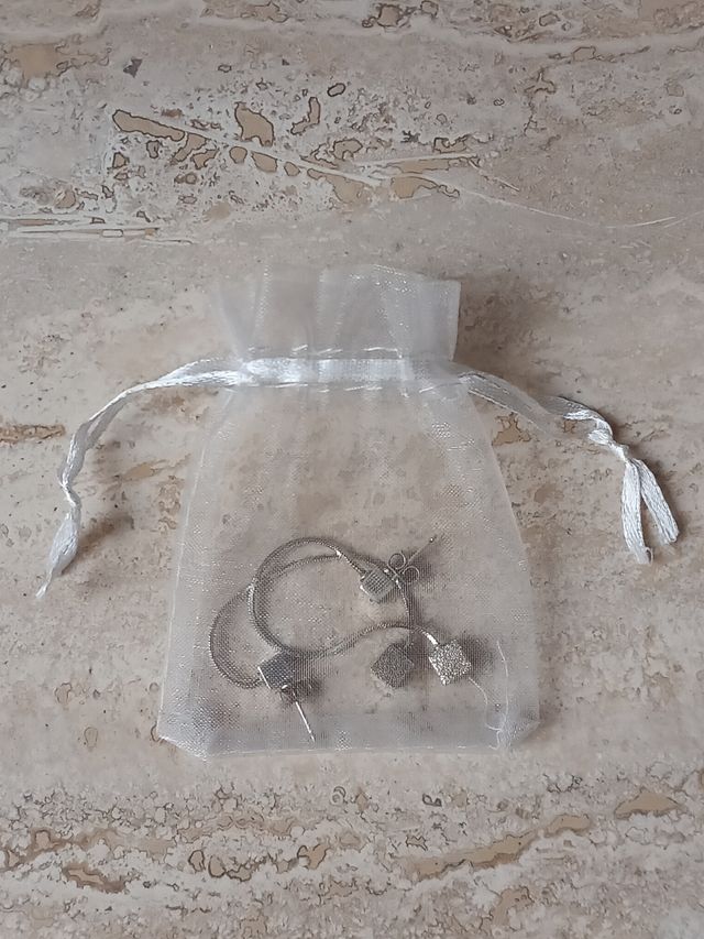 PENDIENTES LARGOS PLATA DE LEY