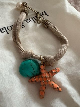 Pulsera Bimba y Lola Estrella de Mar Turquesa