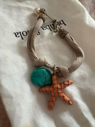 Pulsera Bimba y Lola Estrella de Mar Turquesa
