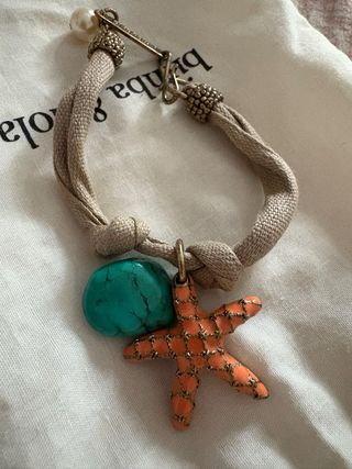 Pulsera Bimba y Lola Estrella de Mar Turquesa