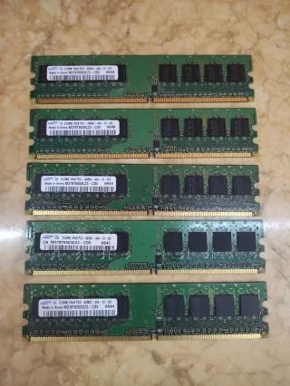 Módulo DDR2 512MB 