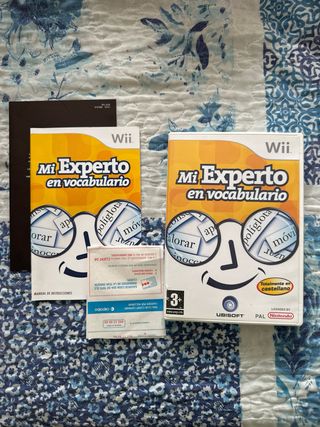 Mi experto en vocabulario wii