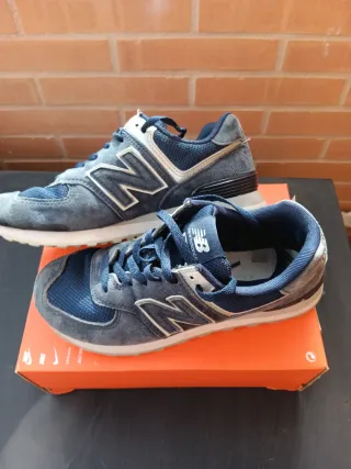 Zapatillas New Balance Azul/Gris