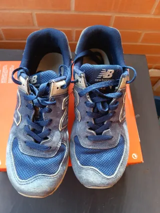 Zapatillas New Balance Azul/Gris