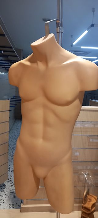 Maniquí Torso Hombre con Base