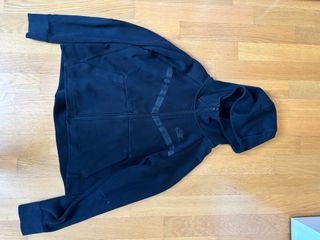 Felpa Nike Tech Fleece nera con zip