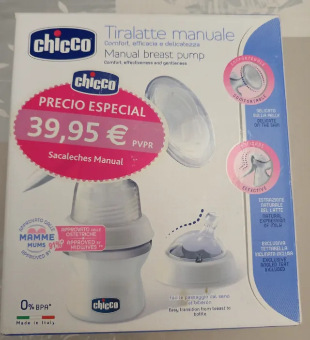 Sacaleches Manual Chicco