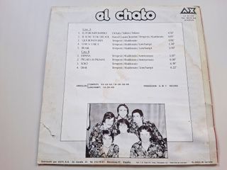 Vinilo El Chato Flamenco y Sevillanas