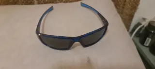 Gafas de Sol Deportivas Azules Cristales Negros