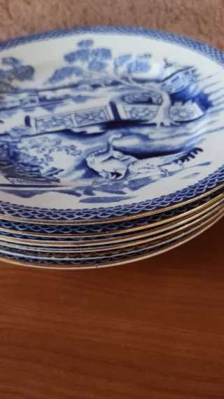 6 Piatti Burslem 1825(22,5cm).20€cadauno