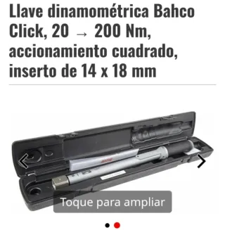 Llave dinamométrica profesional BAHCO