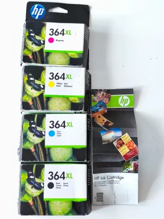 Cartuchos Tinta HP 364 XL