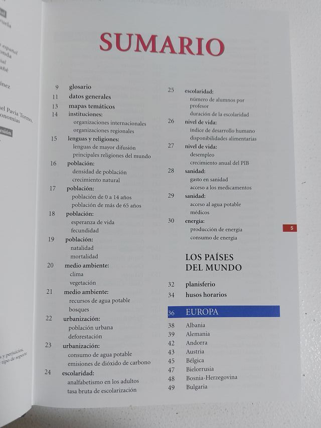 Atlas Larousse de los Países del Mundo