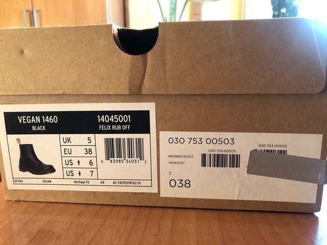 Botas Dr. Martens Veganas Negras