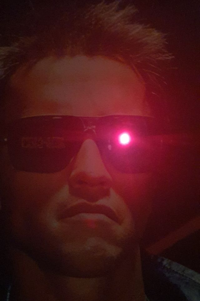Cuadro Terminator con luz y sonido