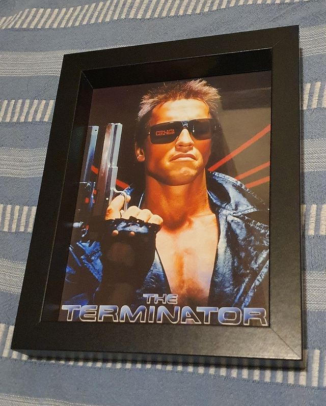 Cuadro Terminator con luz y sonido