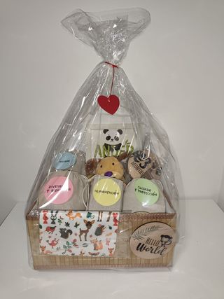 Regalo original para recién nacido CestaNacimiento