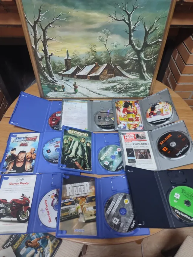 Lote 3 de 9 juegos PlayStation 2