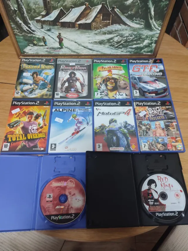Lote 4 de 10 Juegos PlayStation 2
