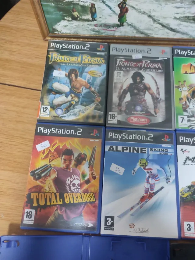 Lote 4 de 10 Juegos PlayStation 2