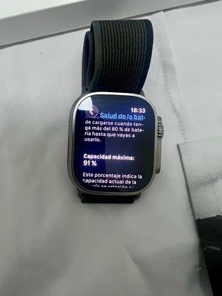 Apple Watch Ultra 1 Negro/Plata
