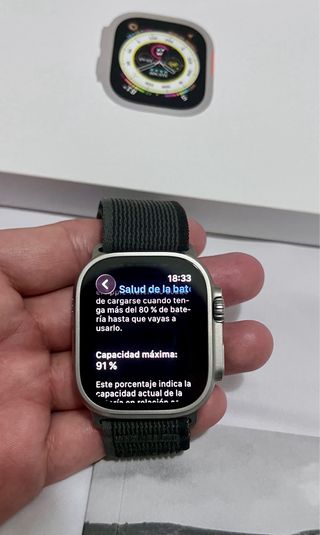 Apple Watch Ultra 1 Negro/Plata