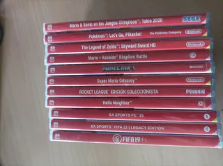 Pack Juegos Nintendo Switch 