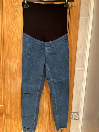 Pantalón vaquero premamá elástico