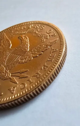 Moneda 10 Dólares 1899 oro
