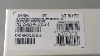 Telefono cellulare LG K8 nero