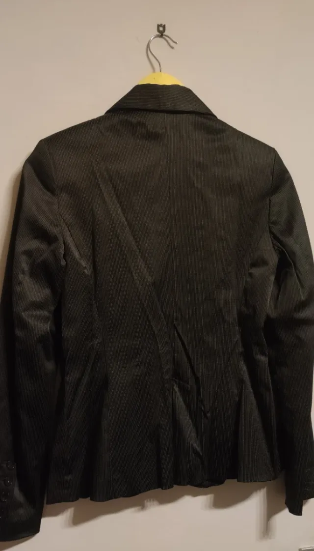 Mango Traje Raya Diplomática Negro