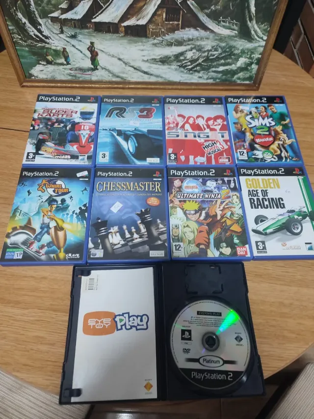 Lote 9 Juegos PlayStation 2 (PS2)