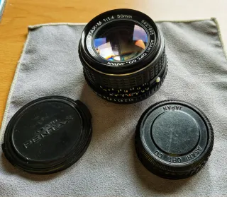 Objetivo analógico Pentax SMC 50mm f1.4 Asahi VGC
