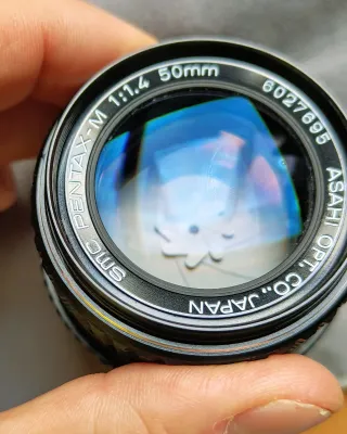 Objetivo analógico Pentax SMC 50mm f1.4 Asahi VGC