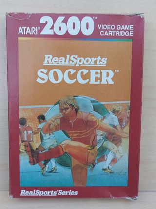 Juego Atari 2600 RealSports Soccer