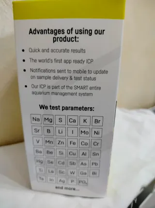 Test ICP Reef Factory Acquario Marino + RO
