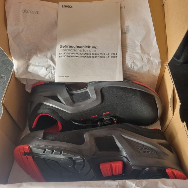 Zapatos de seguridad uvex 1x tender support